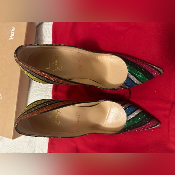 So Kate Suede Rainbow Stripyglitter - Picture 3 of 6